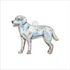 White Lab | 0.25in. Acrylic Ornament | Case of 25