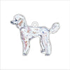 White Poodle | 0.25in. Acrylic Ornament | Mix and Match (any 10+)