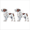 CMS-1281-C10 Jack Russell Wire-Haired Earring Pair | 0.125Acrylic Earring | Case of 10
