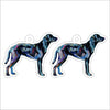 CMS-1282-C10 Lab Black Earring Pair | 0.125Acrylic Earring | Case of 10
