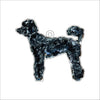 Black Poodle | 0.25in. Acrylic Ornament | Mix and Match (any 10+)