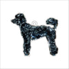 Black Poodle | 0.25in. Acrylic Ornament | Case of 25