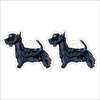 CMS-1308-C10 Scottie Earring Pair | 0.125Acrylic Earring | Case of 10