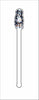 CMS-1331-C4 Bernedoodle Stirrer | 0.125Acrylic Stirrer | Case of 4