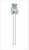 CMS-1345-C4 Bulldog White Stirrer | 0.125Acrylic Stirrer | Case of 4