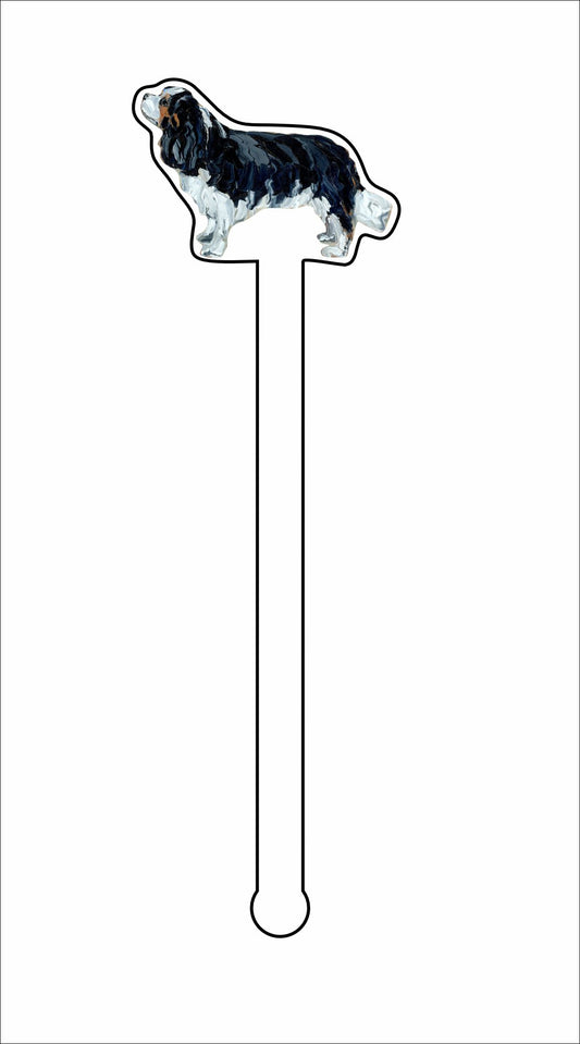 CMS-1350-C4 Cavalier King Charles Tri Stirrer | 0.125Acrylic Stirrer | Case of 4