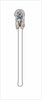 CMS-1351-C4 Cavapoo Blonde with Blue Bow Stirrer | 0.125Acrylic Stirrer | Case of 4