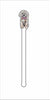 CMS-1352-C4 Cavapoo Blonde with Pink Bow Stirrer | 0.125Acrylic Stirrer | Case of 4