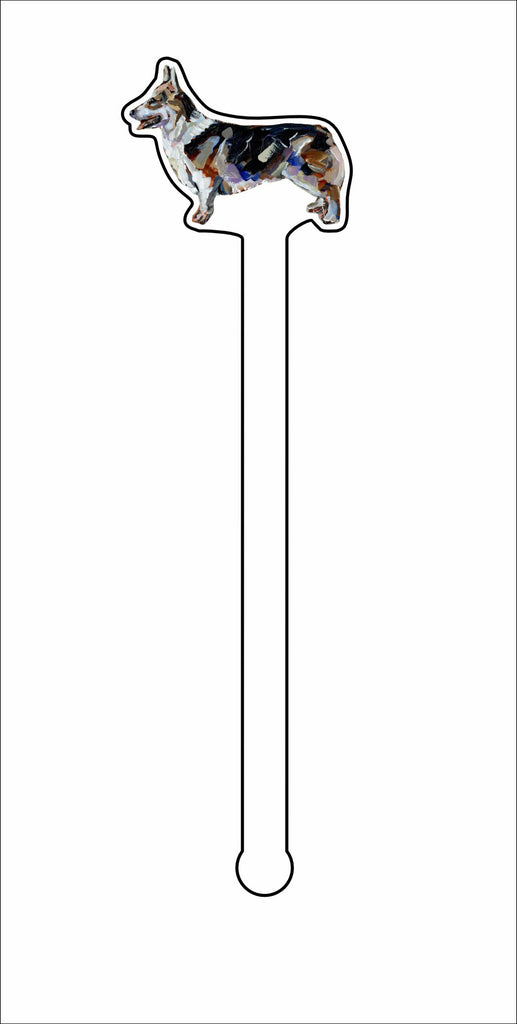 CMS-1360-C4 Corgi Tri Stirrer | 0.125Acrylic Stirrer | Case of 4