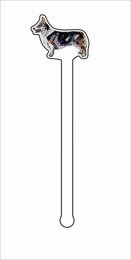 CMS-1360-C4 Corgi Tri Stirrer | 0.125Acrylic Stirrer | Case of 4