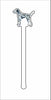 CMS-1364-C4 Dalmatian Stirrer | 0.125Acrylic Stirrer | Case of 4