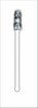 CMS-1366-C4 Doodle Black and White Stirrer | 0.125Acrylic Stirrer | Case of 4