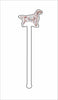 CMS-1375-C4 English Setter Light Stirrer | 0.125Acrylic Stirrer | Case of 4