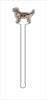 CMS-1385-C4 Golden Retriever Dark Stirrer | 0.125Acrylic Stirrer | Case of 4