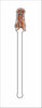 CMS-1387-C4 Golden Retriever Red Sitting Stirrer | 0.125Acrylic Stirrer | Case of 4
