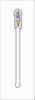 CMS-1394-C4 Goldendoodle Purple Bow Stirrer | 0.125Acrylic Stirrer | Case of 4