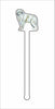 CMS-1400-C4 Great Pyrenees Stirrer | 0.125Acrylic Stirrer | Case of 4