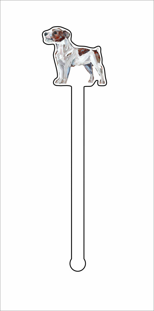 CMS-1401-C4 Jack Russell Wire-Haired Stirrer | 0.125Acrylic Stirrer | Case of 4