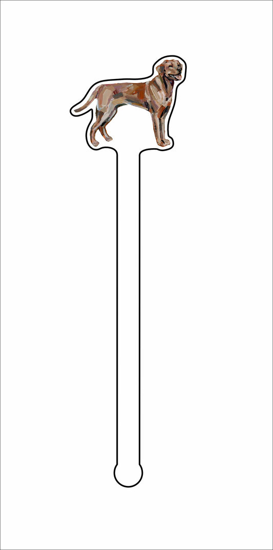 CMS-1404-C4 Lab Red Fox Stirrer | 0.125Acrylic Stirrer | Case of 4