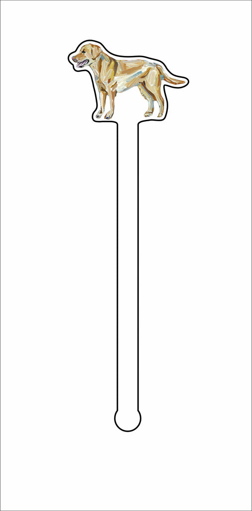 CMS-1406-C4 Lab Yellow Stirrer | 0.125Acrylic Stirrer | Case of 4