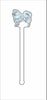 CMS-1426-C4 Samoyed Stirrer | 0.125Acrylic Stirrer | Case of 4