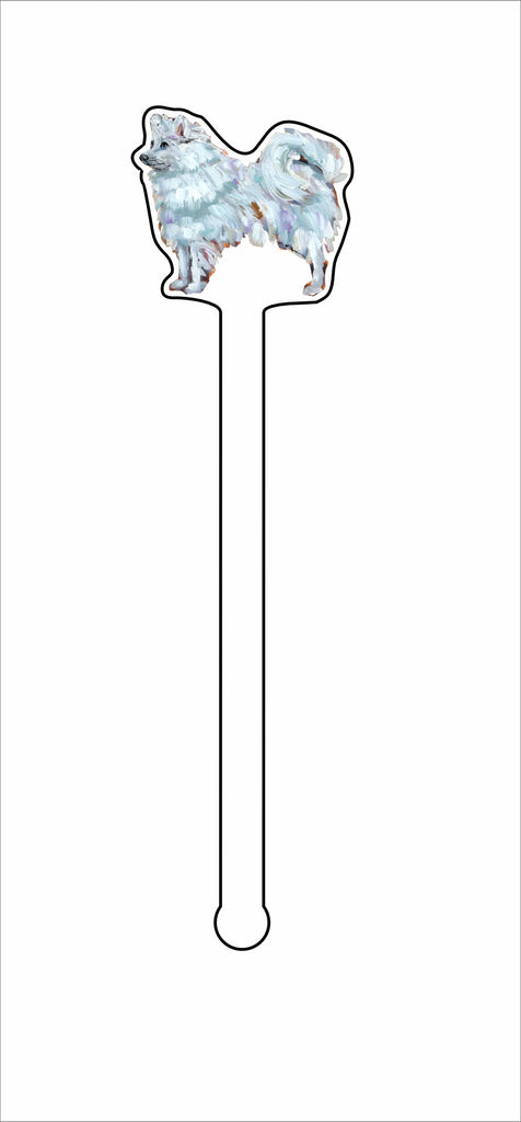CMS-1426-C4 Samoyed Stirrer | 0.125Acrylic Stirrer | Case of 4