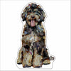 CMS-1449 Bernedoodle Chocolate | 0.75Acrylic Contour |