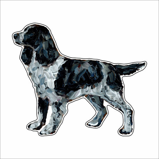 CMS-1453 English Springer Black Mini | 0.50Acrylic Mini | Case of 25