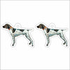 CMS-1474-C10 German Shorthair Pointer Standing Earring Pair | 0.125Acrylic Earring | Case of 10