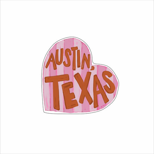 CMS-1475 Austin LOVE | 0.75Acrylic Contour |