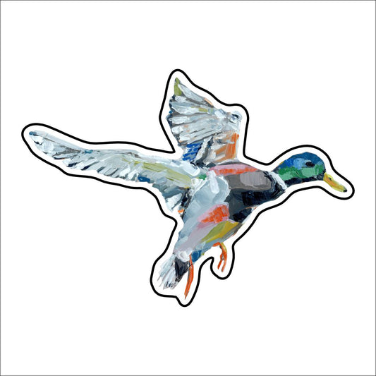 CMS-1480 Take Flight Mallard Sticker | Removable | Case of 10
