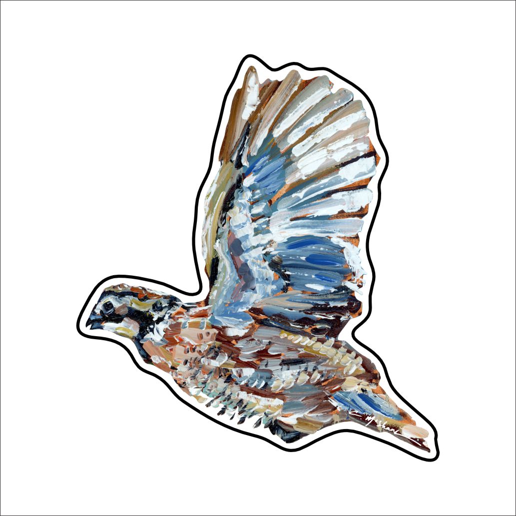 CMS-1483 Quail Sticker | Removable | Case of 10