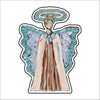 CMS-1494 Angel II Blond Sticker | Removable | Case of 10