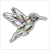CMS-1496 Hummingbird Sticker | Removable | Case of 10