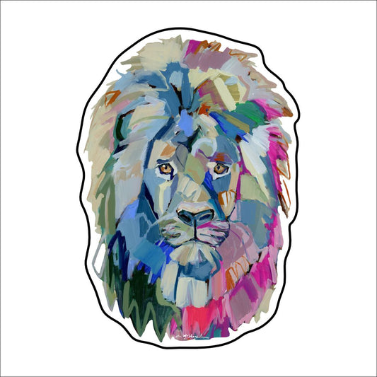 CMS-1500 Noble Lion Sticker | Removable | Case of 10