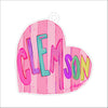 CMS-1532 Clemson LOVE Ornament | 0.25Acrylic Ornament