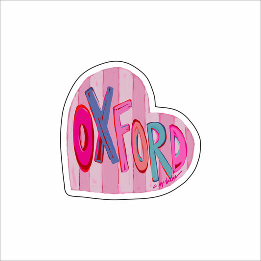 CMS-1539 Oxford LOVE Sticker | Set of 10