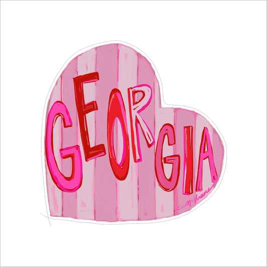 CMS-1555 Georgia LOVE | 0.75Acrylic Contour | Case of 25