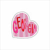 CMS-1559 Georgia LOVE Sticker | Set of 10