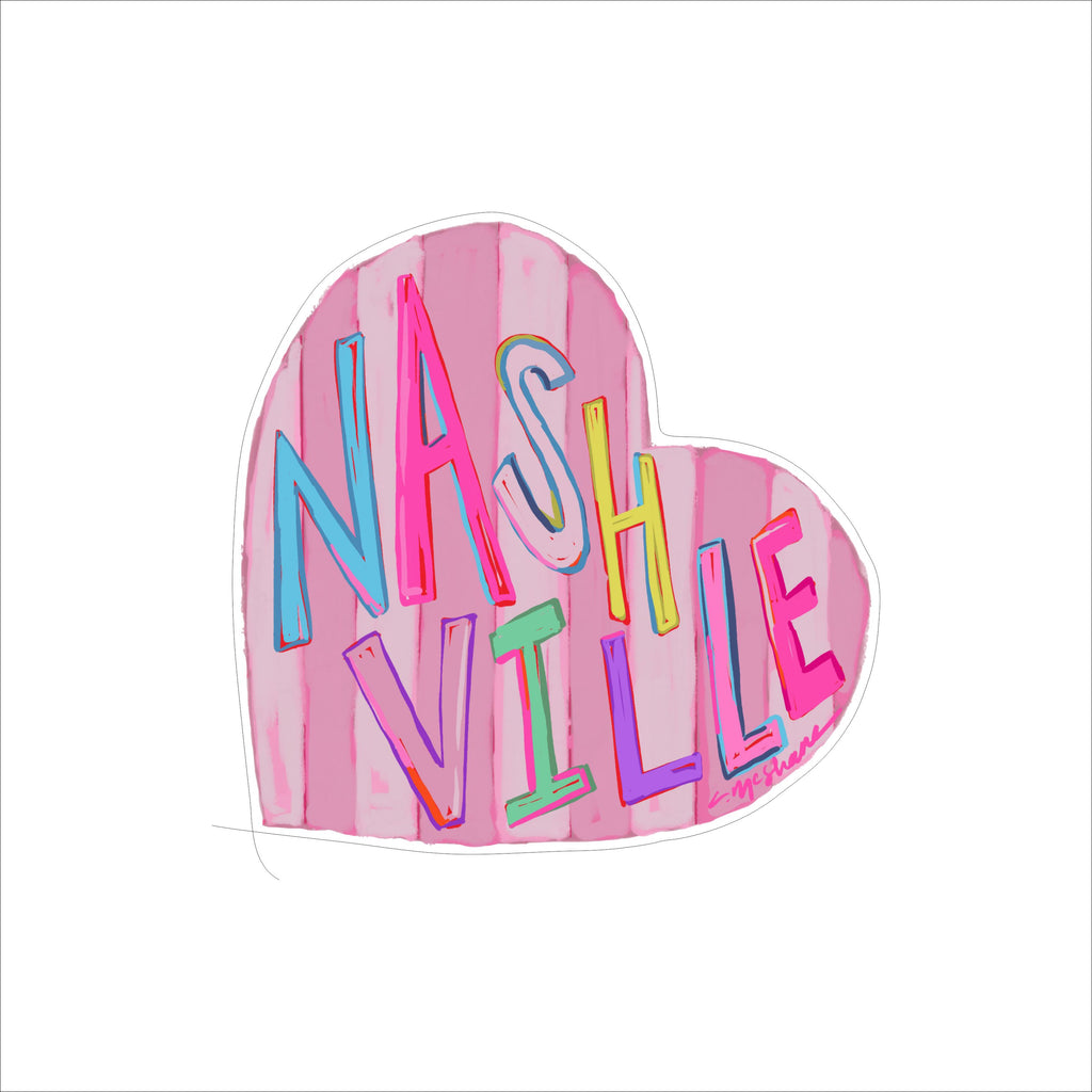 CMS-1560 Nashville LOVE | 0.75Acrylic Contour |