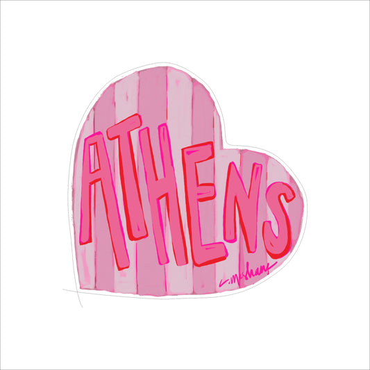 CMS-1565 Athens LOVE | 0.75Acrylic Contour | Case of 25