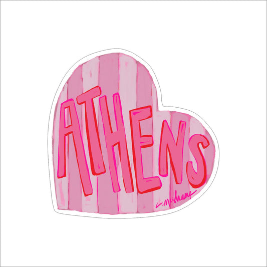 CMS-1568 Athens LOVE Magnet | Set of 10