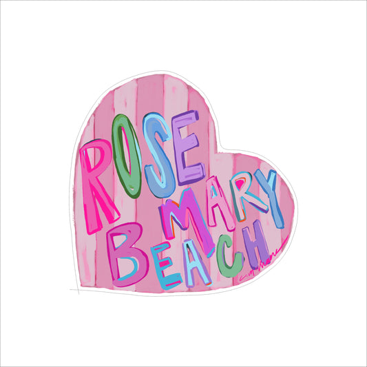 CMS-1570 Rosemary Beach LOVE | 0.75Acrylic Contour | Case of 25