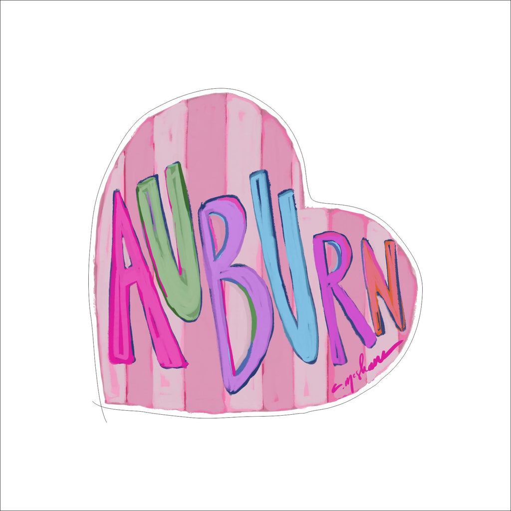 CMS-1591 Auburn LOVE Mini | 0.50Acrylic Mini | Case of 25
