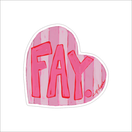 CMS-1598 Fay LOVE Magnet | Set of 10