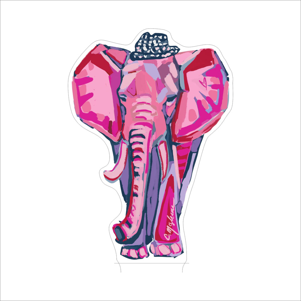CMS-1600 Elephant LOVE | 0.75Acrylic Contour |