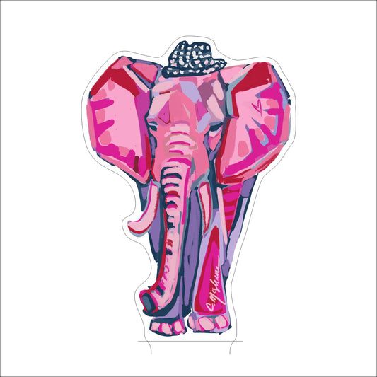 CMS-1601 Elephant LOVE Mini | 0.50Acrylic Mini | Case of 25