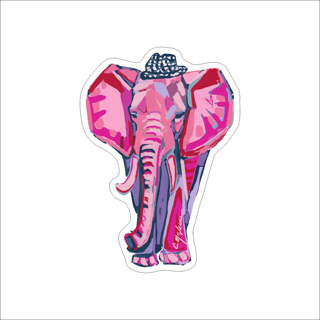 CMS-1603 Elephant LOVE Magnet | Set of 10
