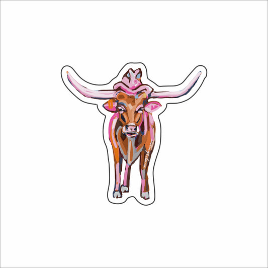 CMS-1609 Longhorn LOVE Sticker | Set of 10
