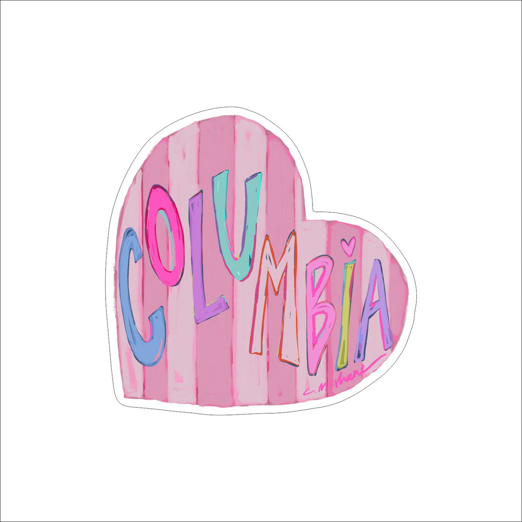 CMS-1618 Columbia LOVE Magnet | Set of 10
